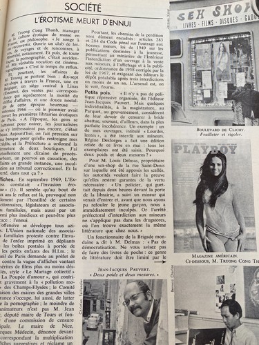 Clipping vintage coupure - ●,