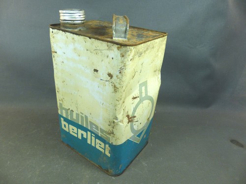 Ancien bidon huile litres - bidon,