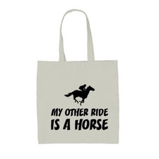 My Other Ride Une Cheval - Sac - Chevaux Équitation Jockey Amour