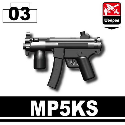 Mp5ks black machine gun - machine,