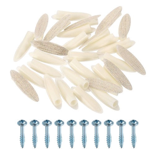 100pcs chevilles plastique - 100pcs,