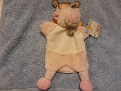 Doudou semi plat cochon - doudou,