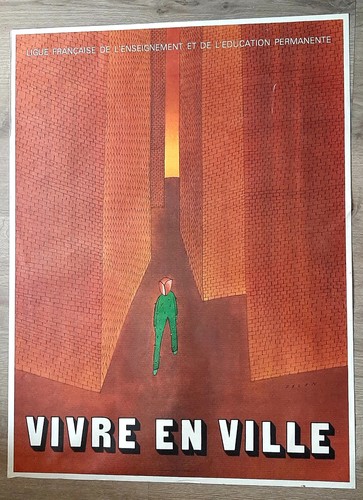 Affiche ancienne originale - ancienne,