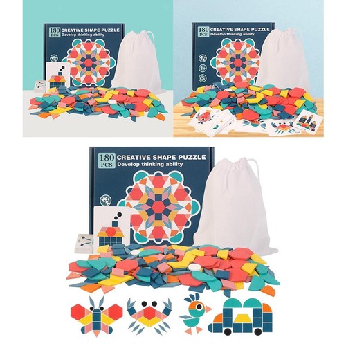 Puzzle forme géométrique - puzzle,