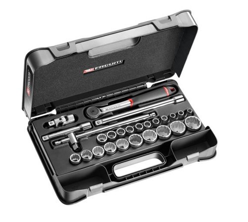 Coffret douilles 12 pans - coffret,