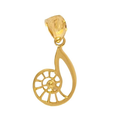 Pendentif coquillage - pendentif, en
