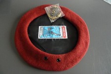 BERET ROUGE REGIMENT PARACHUTISTE INFANTERIE DE MARINE T 56 TBE