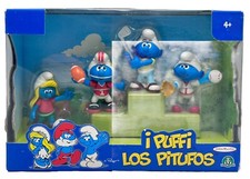 Les Schtroumpfs Smurfs Sport SPORTS Set 2009 Peyo Jakks Pacific Rare Misb