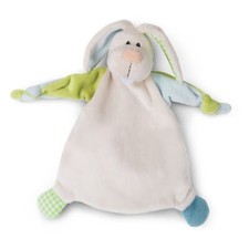 Doudou Lapin 25x25 cm – Doudous Dès la Naissance – Doudou pour Bébés et Jeune...