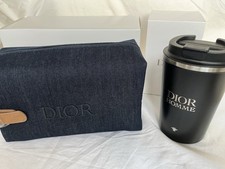 DIOR Lot Homme 1 Trousse de Toilette + 1 Mug / Tasse , Dior Neufs