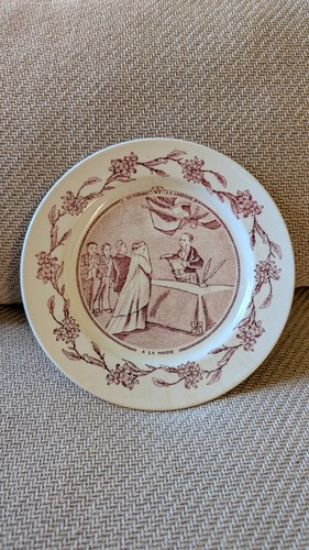 Assiette parlante dessert