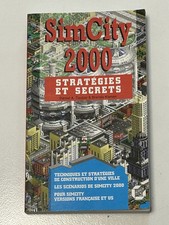Livre Guide Astuce scénarios SIM CITY 2000 STRATEGIES et SECRETS 1997 SYBEX
