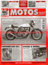 MOTOS D'HIER 144 GNOME RHONE