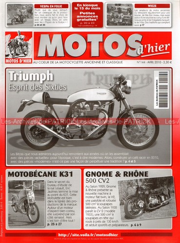 Motos hier 144 gnome - 144,