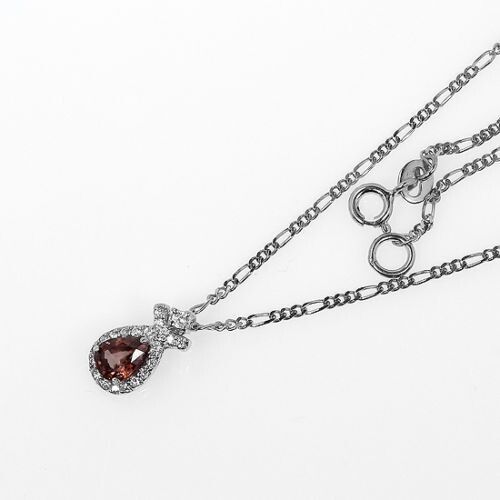Chaine plus pendentif argent