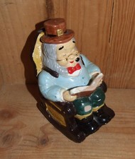 Ancienne tirelire en terre cuite personnage style Nain de jardin