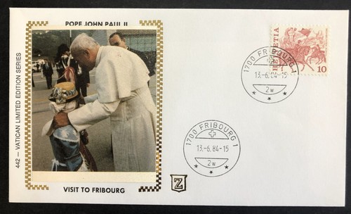 Fdc switzerland pope john - switzerland,,