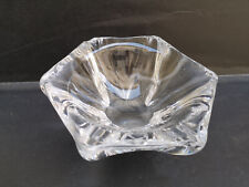 Grand cendrier cristal signé