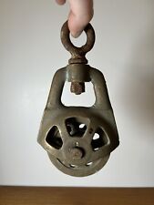 ANCIENNE POULIE DE BATEAU? BRONZE? 