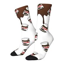 Chaussette Nutella Femme Ou Homme Taille Unique 35/43 Chocolate Food 1 Paire