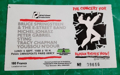 Ticket billet concert - ticket,