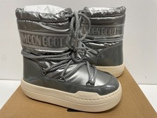 Moon Boot JR Park Boot Silver EU 33 – Bottes Après-Ski Enfant Unisex
