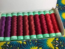 mercerie - 10 bobines de fil