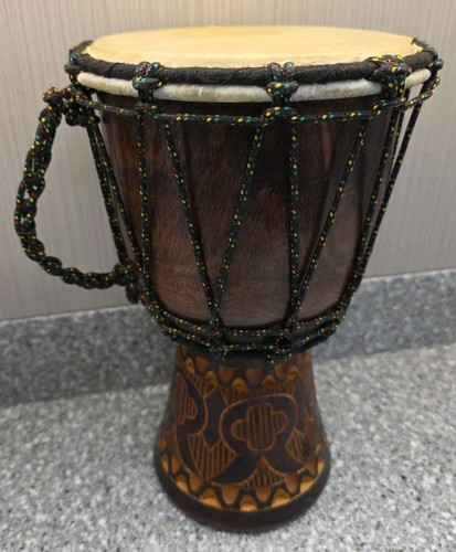 African djembe drum hardwood - drum,
