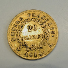 Napoleon francs gold - francs, /gold