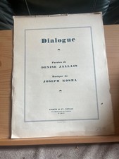 Joseph Kosma Dialogue Denise