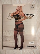 = Trasparenze Curvy - Collants luxe 20D Margherita Couleur Marron T M (48-50) =