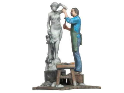 Noch personnage sculpteur - :,