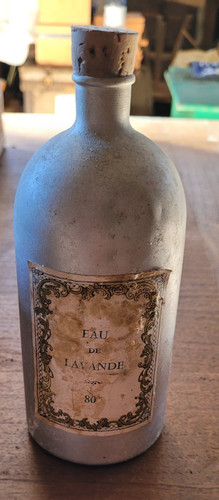 Ancienne bouteille alu avec - bouteille, en