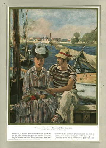 Document ancien edouard - , manet