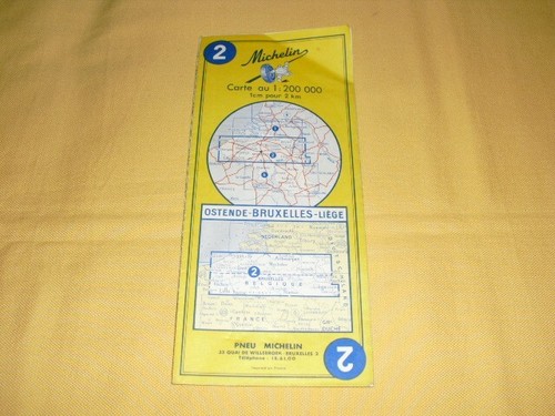 Michelin carte routière - carte,
