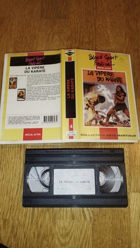 Vhs vipere karaté - vhs,