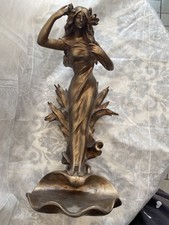 Statue Régule Patiné Signée J CAUSSE Art Nouveau