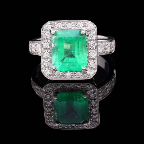 Bague blanc kt - en,