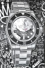 Tableau Pop Art  –Rolex-