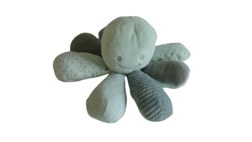 Doudou peluche veil pieuvre - peluche,