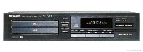 Pioneer t303 double plateau - pioneer,