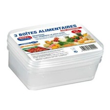 3 BOITES ALIMENTAIRES