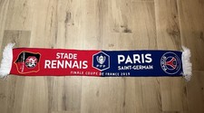 Écharpe Scarf Finale Coupe De France Rennes Stade Paris SG PSG 27.04.19 Rare FFF