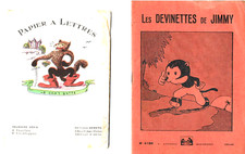 Devinettes de JIMMY + papier à lettres - Livre pour enfants - 1930/40's