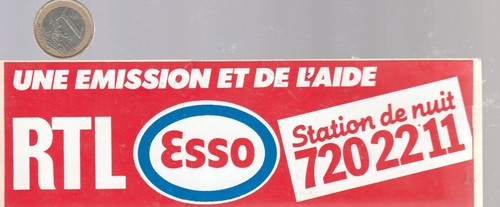 Autocollant radio rtl - autocollant.,