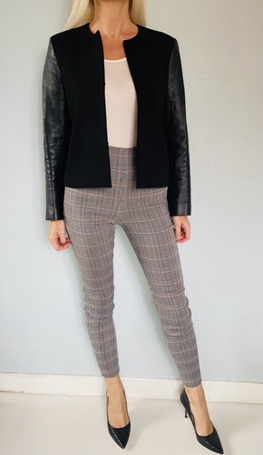 Veste manches cuir - veste,
