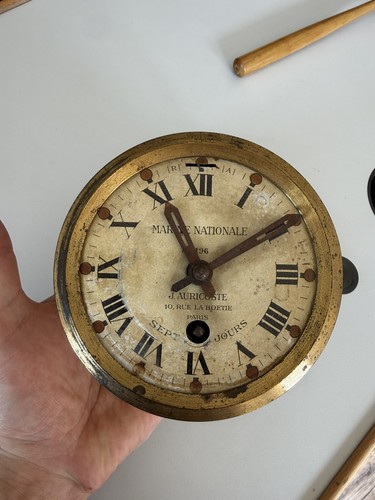 Rare horloge auricoste marine - auricoste,