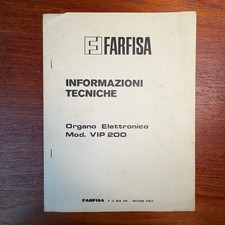VINTAGE FARFISA MOD. VIP 200