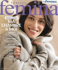 VERSION FEMINA n°1190 18/01/2025  Spécial: Ma chambre et moi/ Jean-Louis Aubert