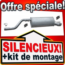 Silencieux Arriere pour OPEL CORSA D et E 1.2 avec Chrom